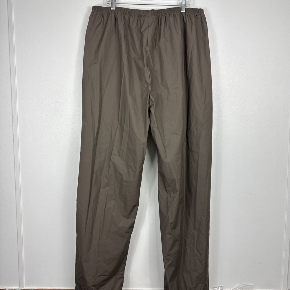 Bass Pro Shops Pants Mens 2XL Gray Waterproof Gore-Tex Fishing Nylon Outdoorsmen - Picture 3 of 9